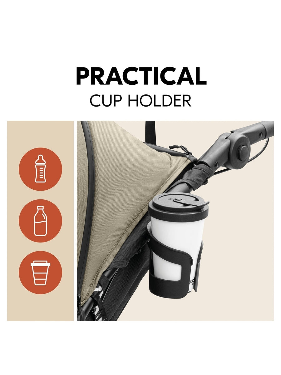 Hauck Runner 3 - All-Terrain Pushchair with Handbrake & Air Wheels - Olive Hauck Mama's Joy