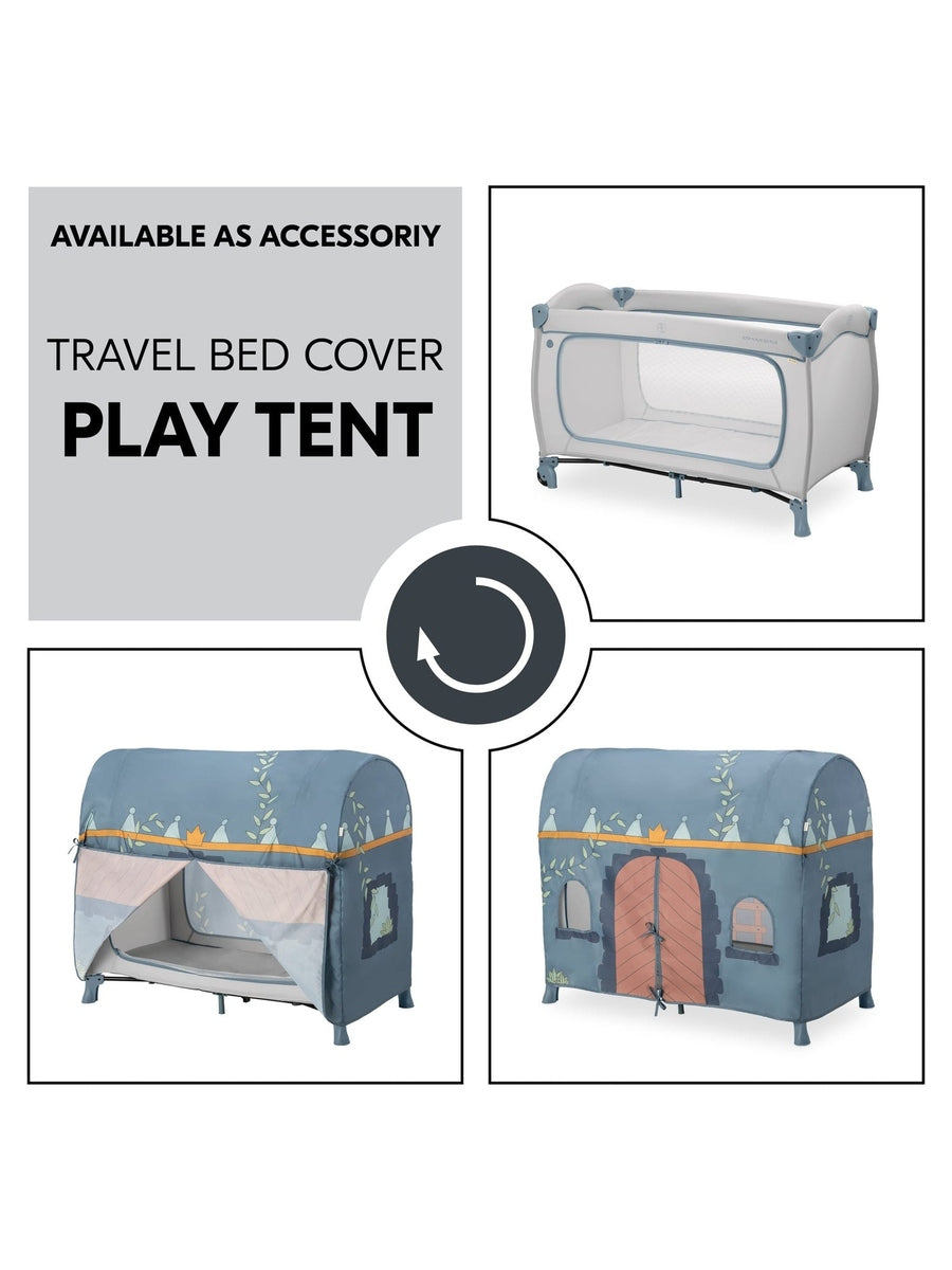 Hauck Sleep N Play Go Plus Travel Cot - Dusty Blue