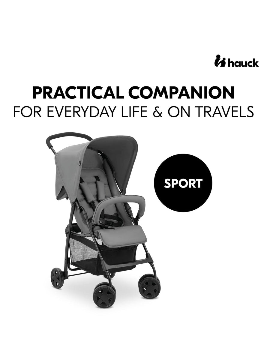 Hauck Sport Pushchair - Grey Hauck Mama's Joy
