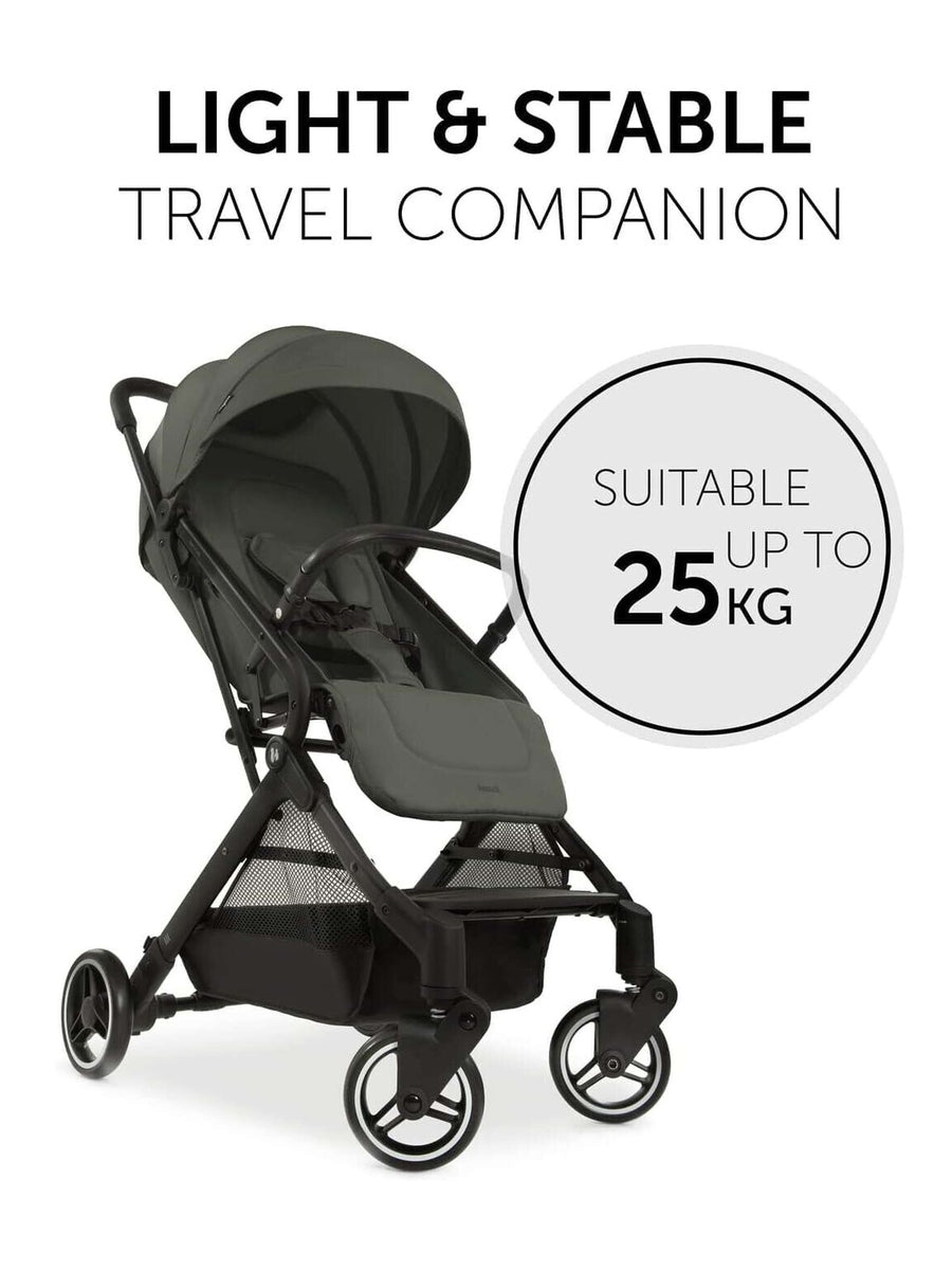 Hauck Travel N Care Baby Stroller Foldable & Compact Raincover Olive Hauck Mama's Joy