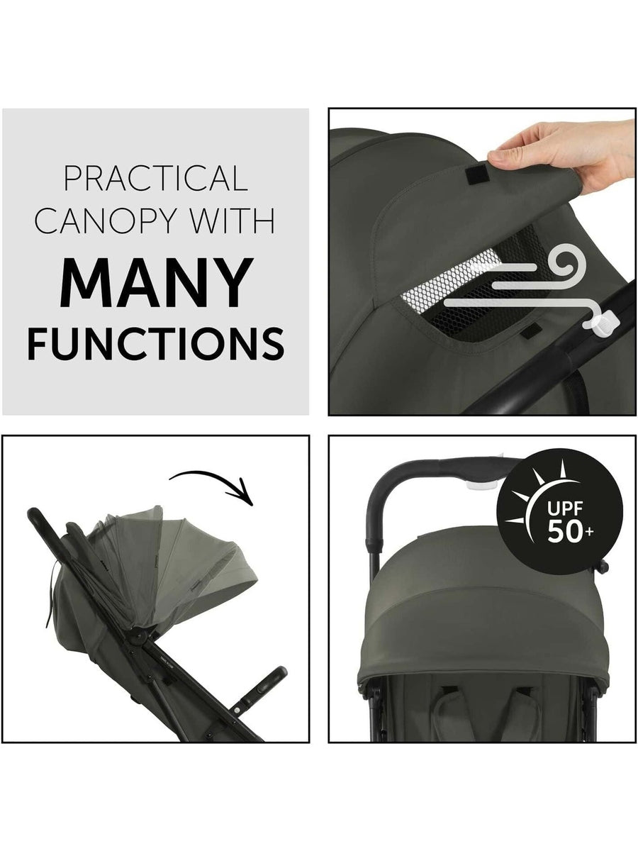 Hauck Travel N Care Baby Stroller Foldable & Compact Raincover Olive Hauck Mama's Joy