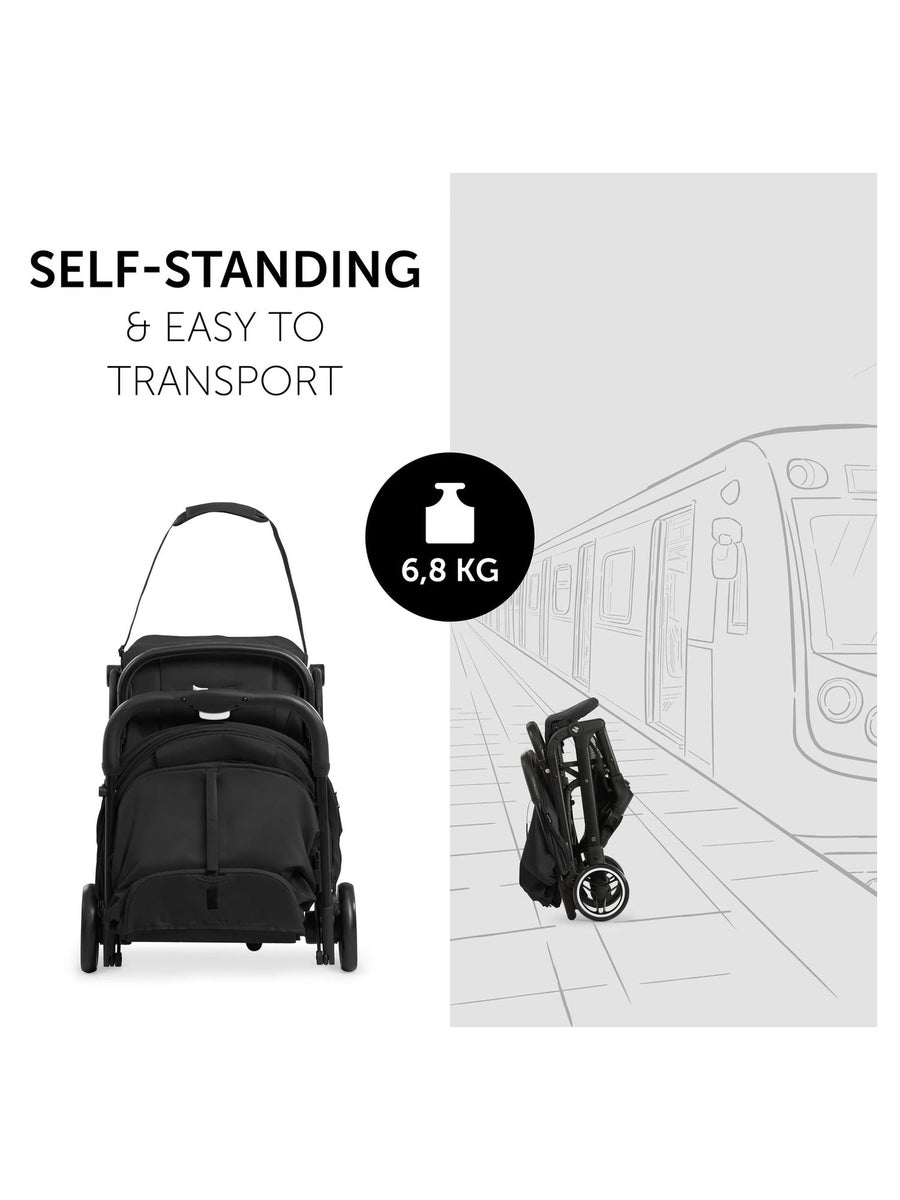 Hauck Travel N Care Compact Baby Stroller Black Hauck Mama's Joy