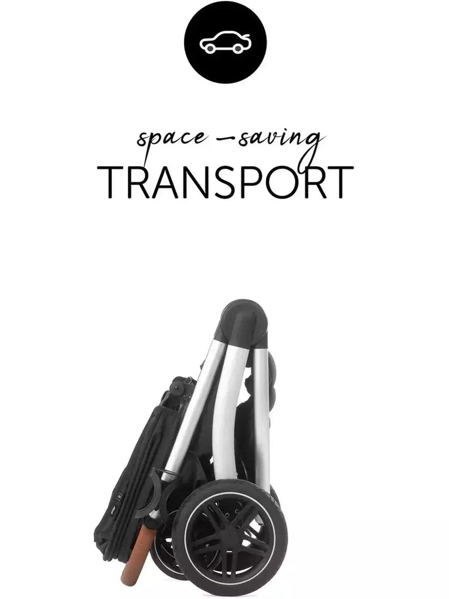 Hauck Uptown Pushchair Stroller Extra Large Seat for All Terrains with Raincover