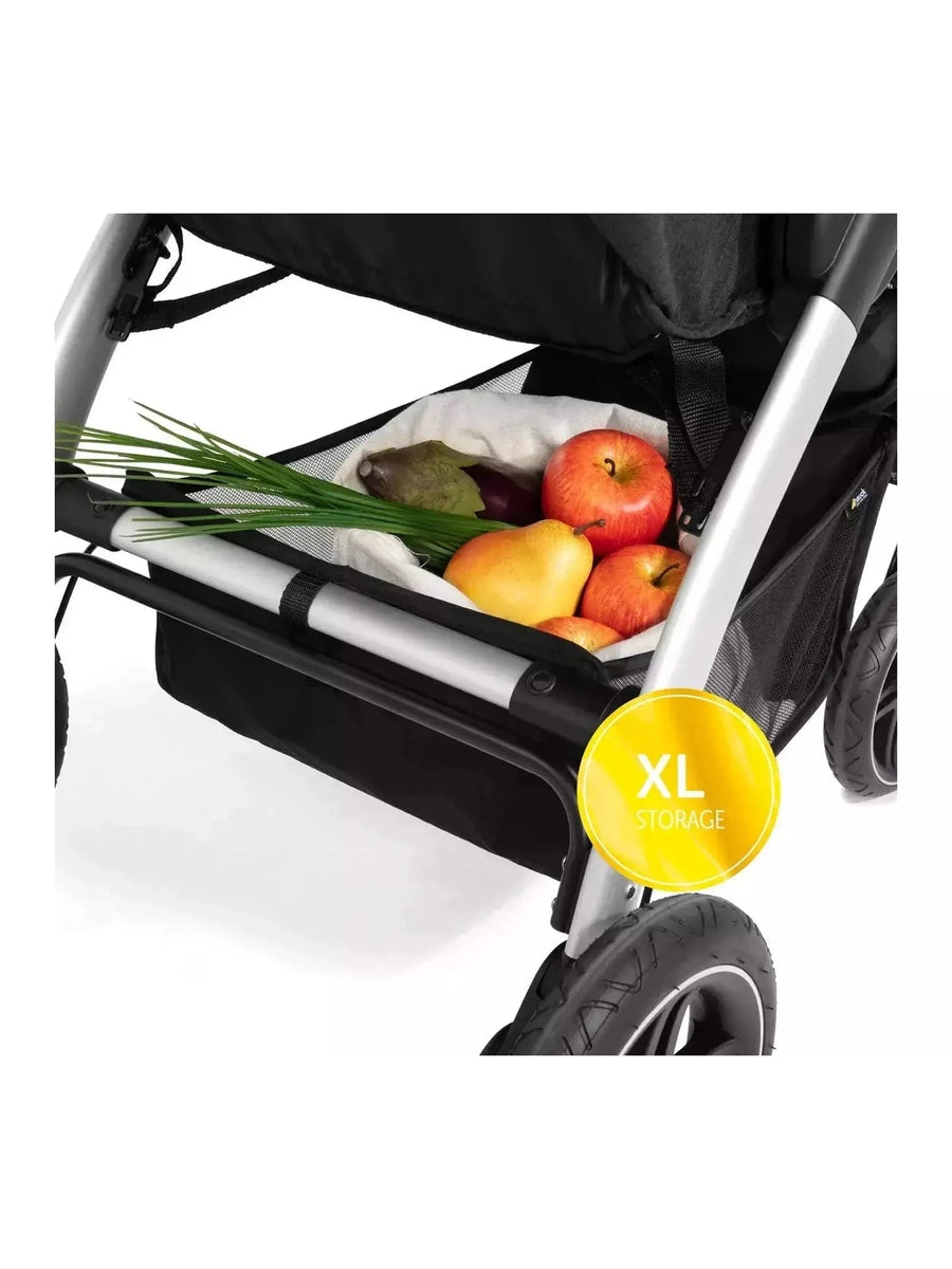 Hauck Uptown Pushchair Stroller Extra Large Seat for All Terrains with Raincover