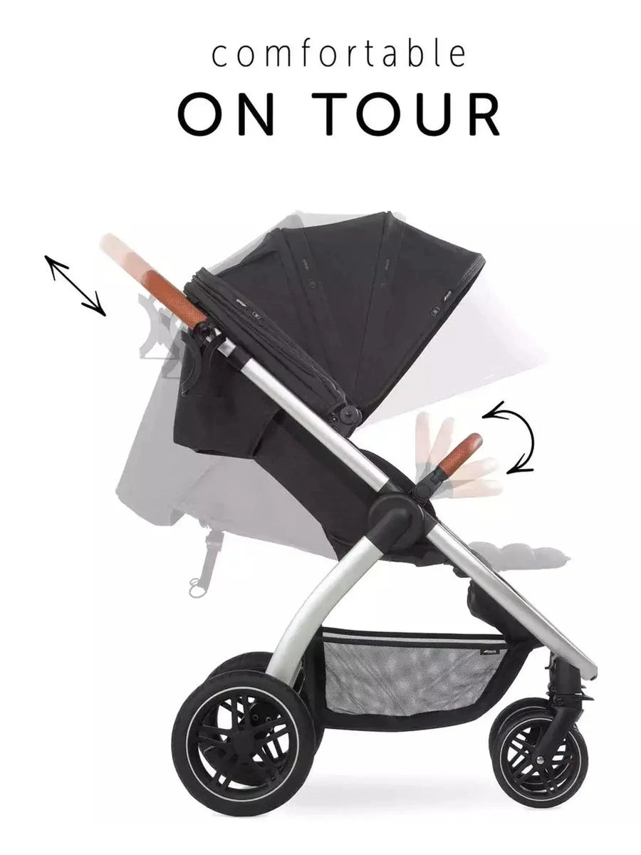 Hauck Uptown Pushchair Stroller Extra Large Seat for All Terrains with Raincover