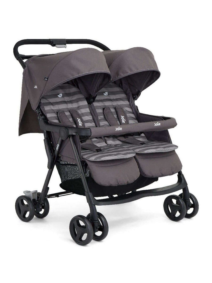 Joie Aire Twin Baby Stroller Dark Pewter Joie Mama's Joy