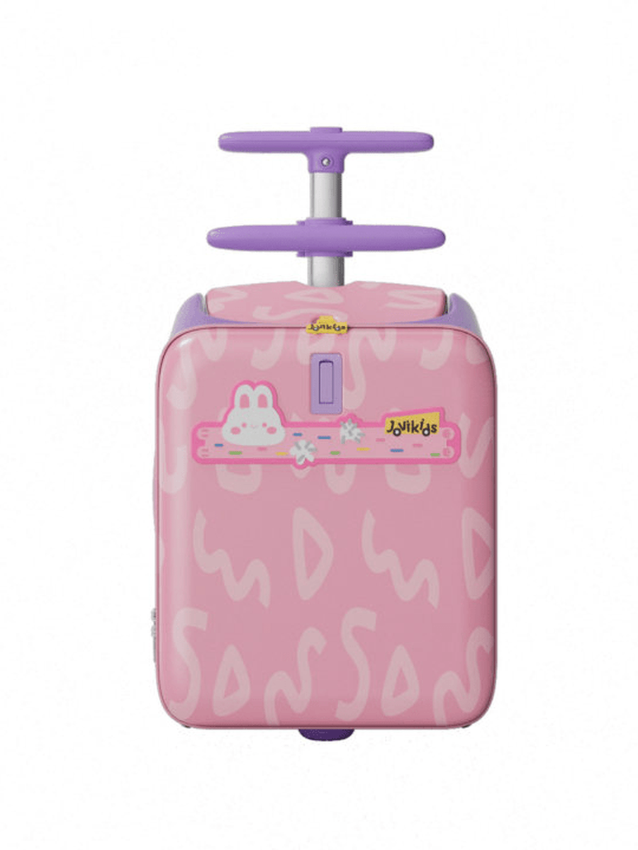 JoviKids 3-in-1 Ride On Luggage – JoyRide Kids Suitcase & Stroller- Pink Jovikids Mama's Joy