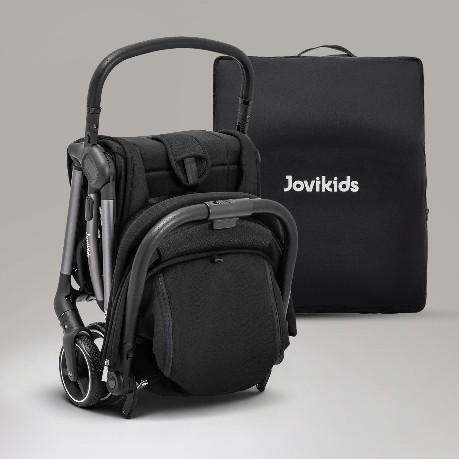 JoviKids Ayla Pushchair Lightweight, Compact & Travel-Friendly - Black Jovikids Mama's Joy