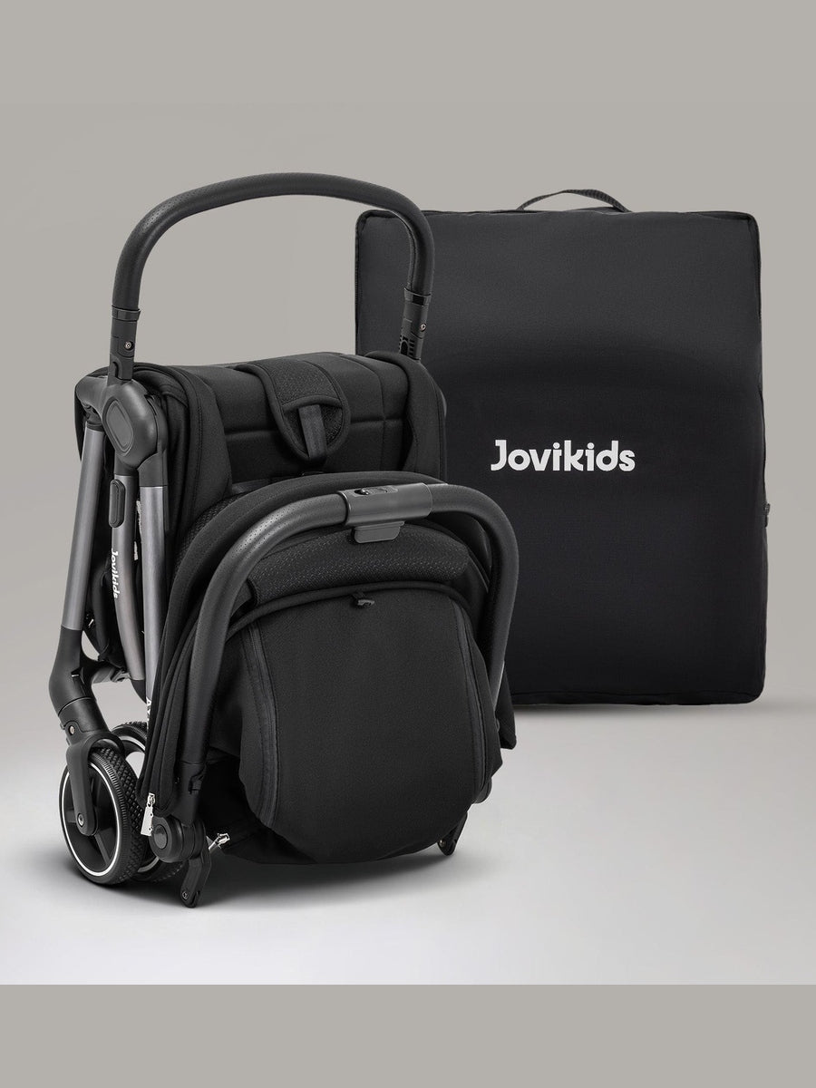 JoviKids Ayla Pushchair Lightweight, Compact & Travel-Friendly - Black Jovikids Mama's Joy