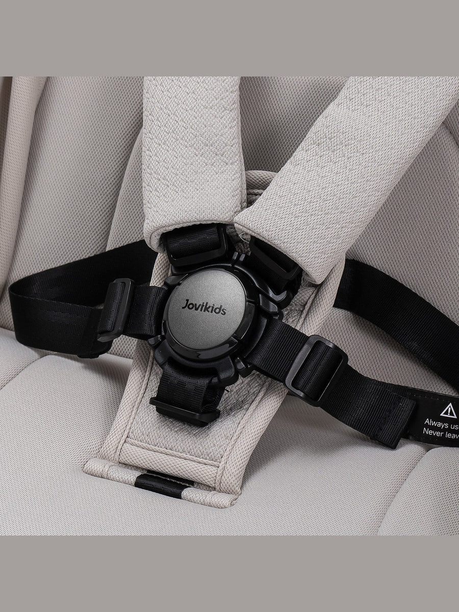 JoviKids Ayla Twin Pushchair – Lightweight Double Stroller with Compact Fold Beige Jovikids Mama's Joy