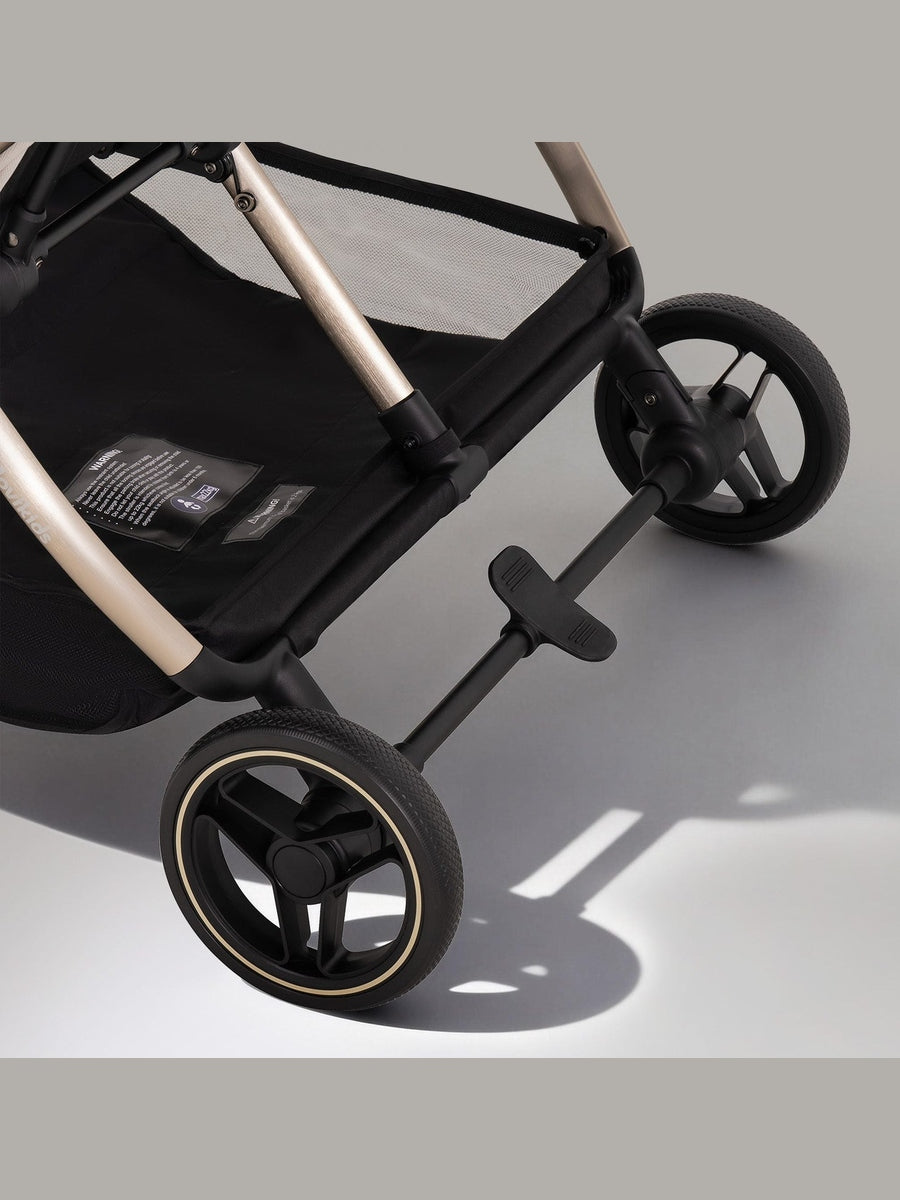 JoviKids Ayla Twin Pushchair – Lightweight Double Stroller with Compact Fold Beige Jovikids Mama's Joy