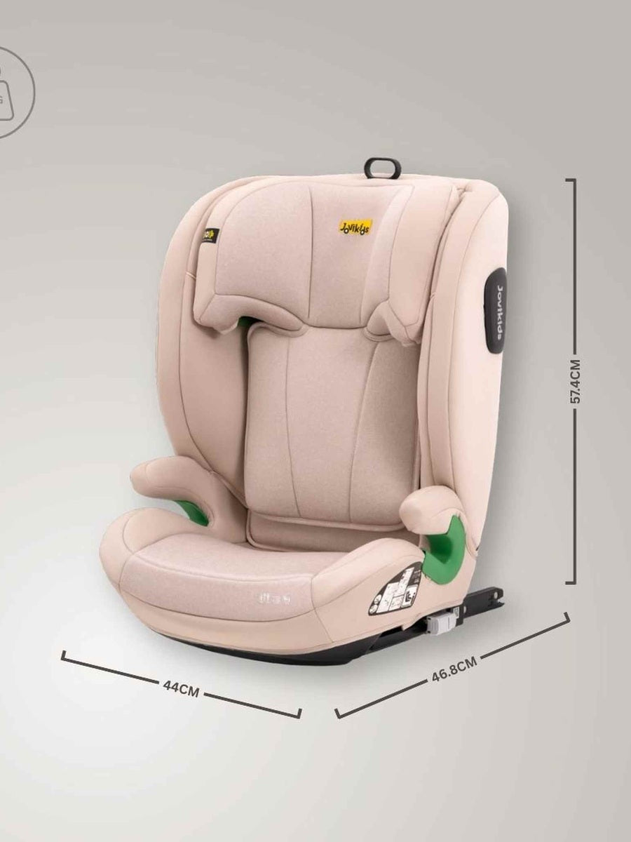 JoviKids Leon ISOFIX Booster Car Seat R129 i-Size Group 2/3 15 Months to 12 Years Rosewood Jovikids Mama's Joy