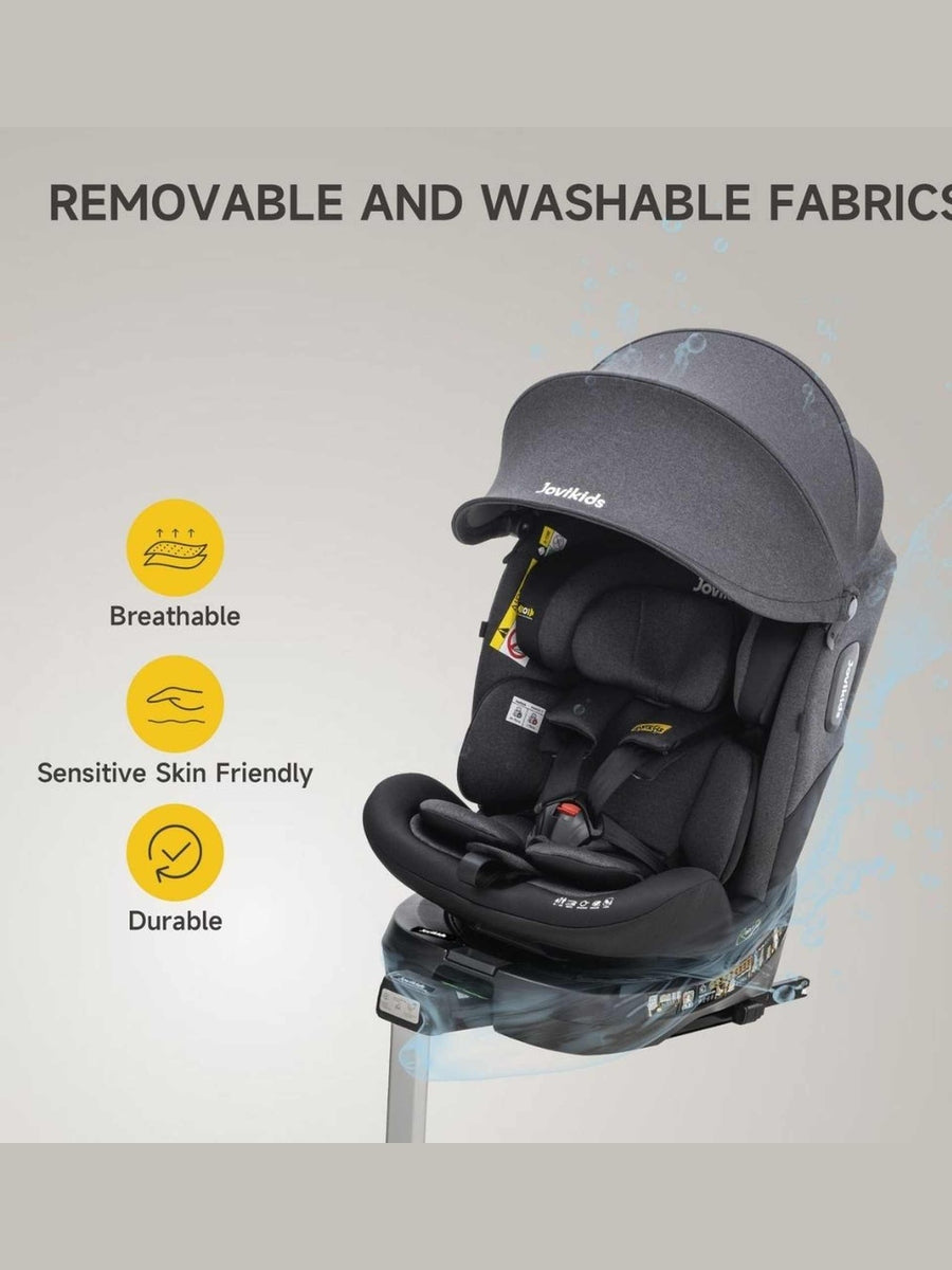 JoviKids Ranger 2 i-Size Car Seat with Leg Extension Cushion - Twilight Jovikids Mama's Joy