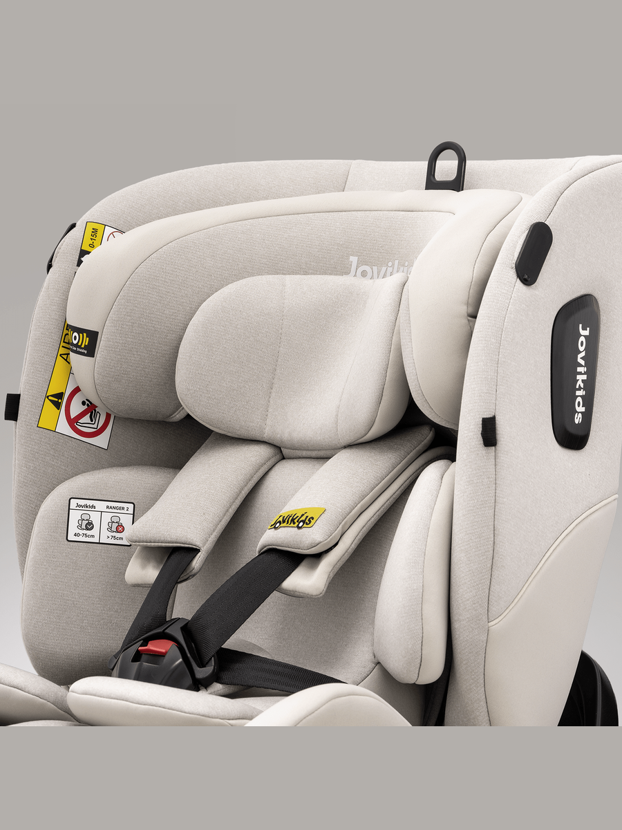 JoviKids Ranger 2 i-Size Car Seat with Leg Extension Cushion - Milkstone Jovikids Mama's Joy