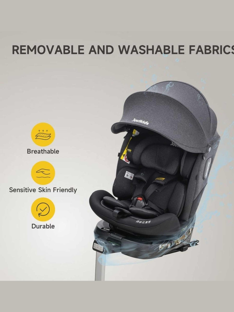 JoviKids Ranger 2 i-Size Car Seat with Leg Extension Cushion - Twilight Jovikids Mama's Joy