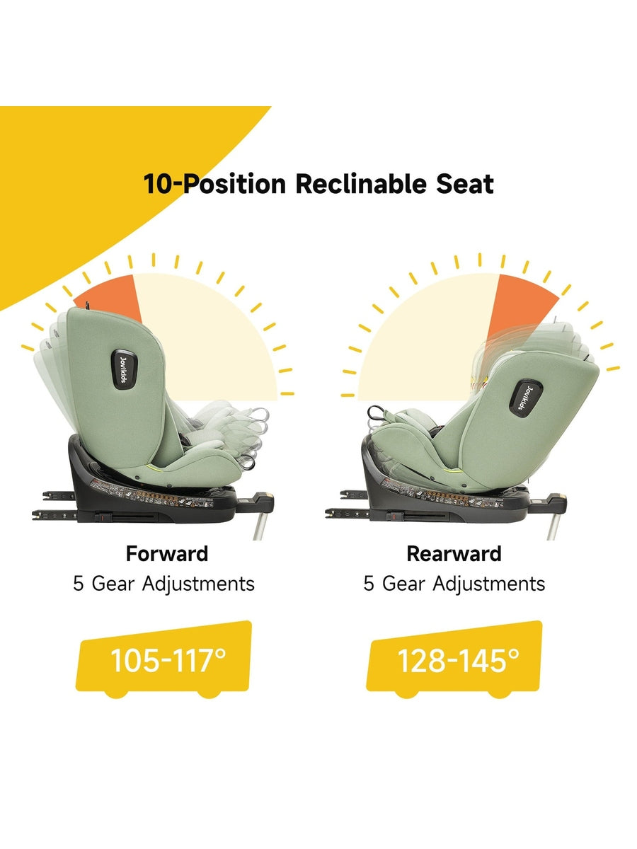 JoviKids Ranger Spin 360 Car Seat - Green Jovikids Mama's Joy