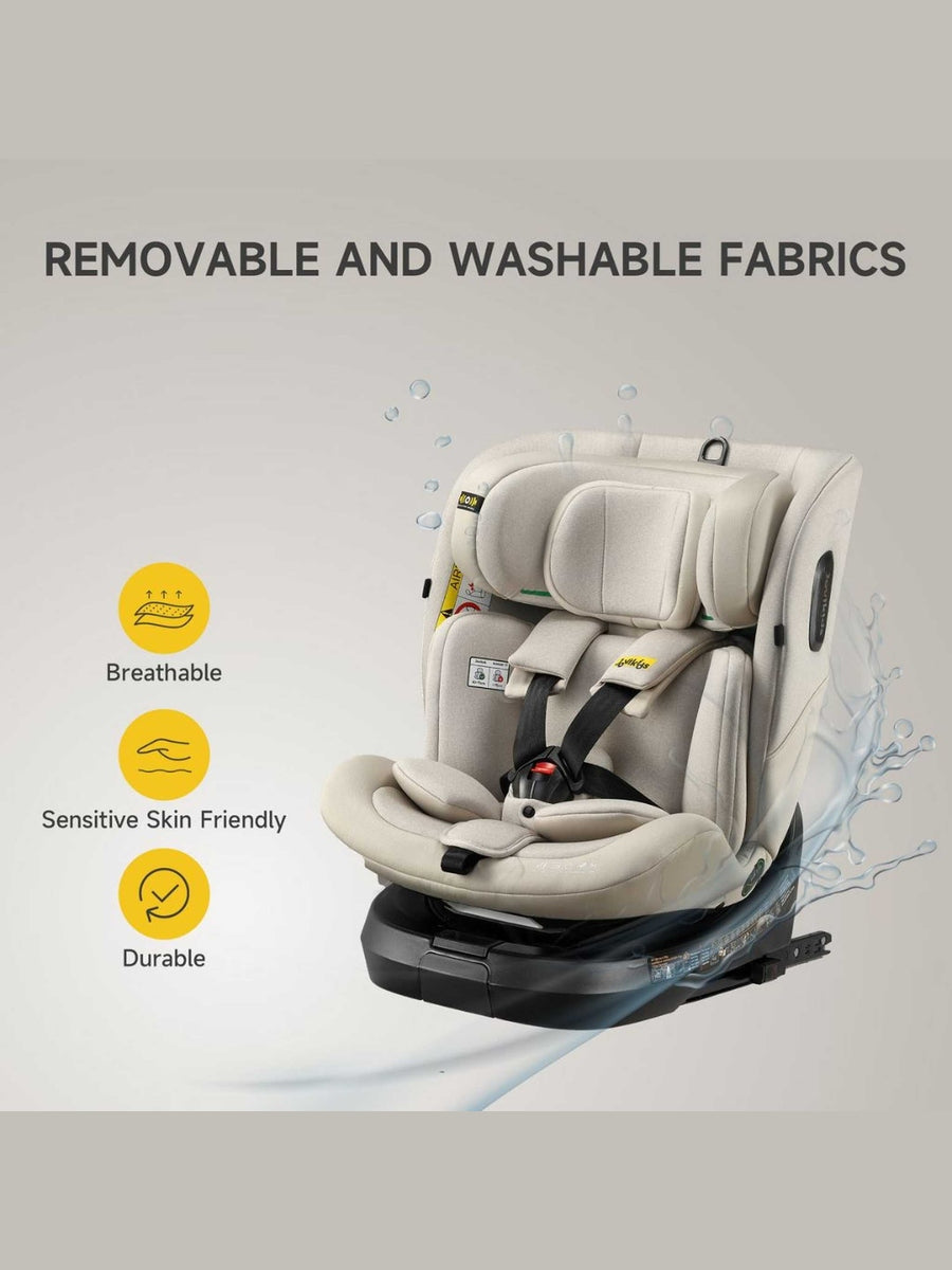 JoviKids Ranger TT 360 Spin ISOFIX Car Seat R129 i-Size Birth to 12 Years Milkstone Jovikids Mama's Joy