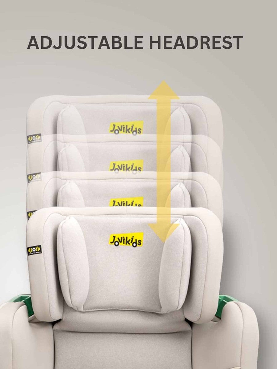 JoviKids Rober+ Folding i-Size Booster Car Seat 3–12 Years Milkstone Jovikids Mama's Joy