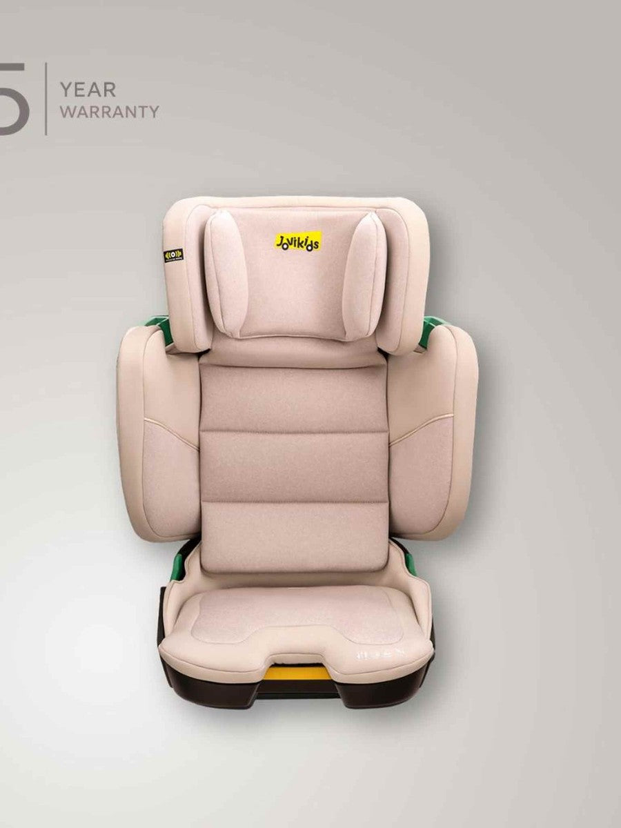 JoviKids Rober+ Folding i-Size Booster Car Seat 3–12 Years Rosewood Jovikids Mama's Joy