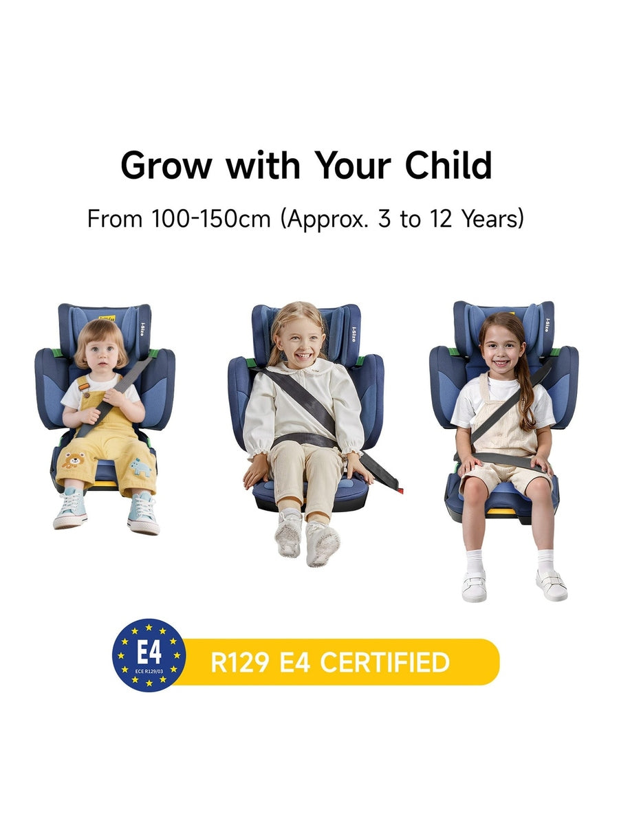 JoviKids Rober i-Size Portable Highback Booster Seat- Blue Jovikids Mama's Joy