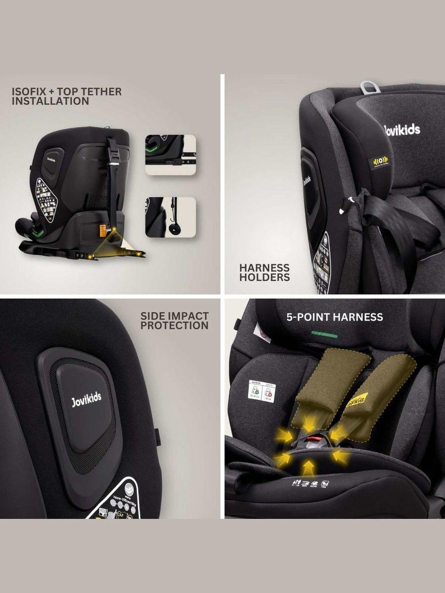 Jovikids CICI TT i-Size Child Seat 76–150cm - Twilight Jovikids Mama's Joy