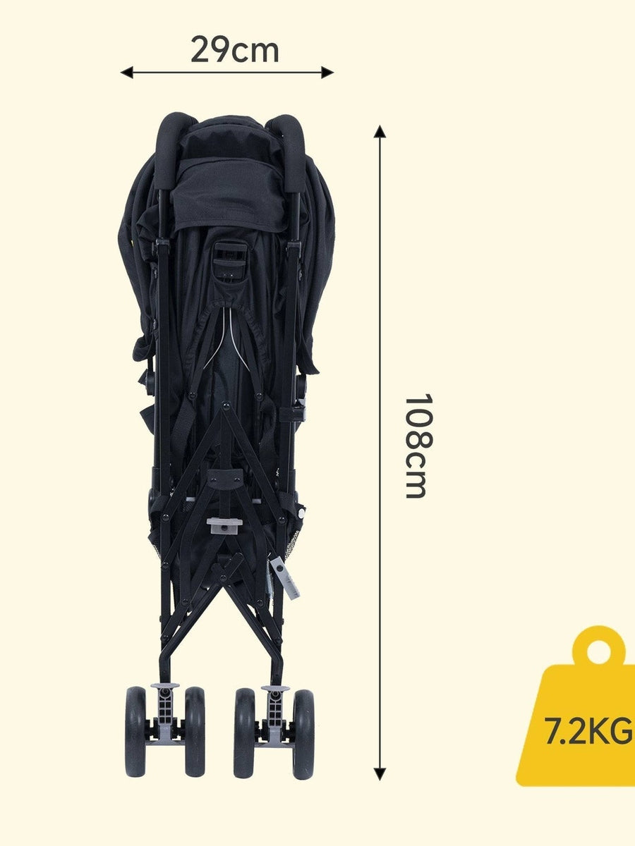 Jovikids Ezra Umbrella Folding Stroller - Shadow Black Jovikids Mama's Joy