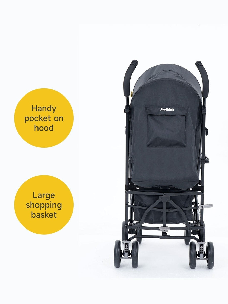 Jovikids Ezra Umbrella Folding Stroller - Shadow Black Jovikids Mama's Joy