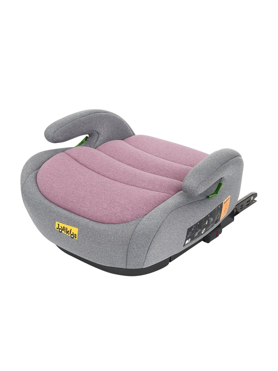 Jovikids OHHO i-Size Car Seat Booster, ISOFIX from 3 to 12 Years- Pink Jovikids Mama's Joy