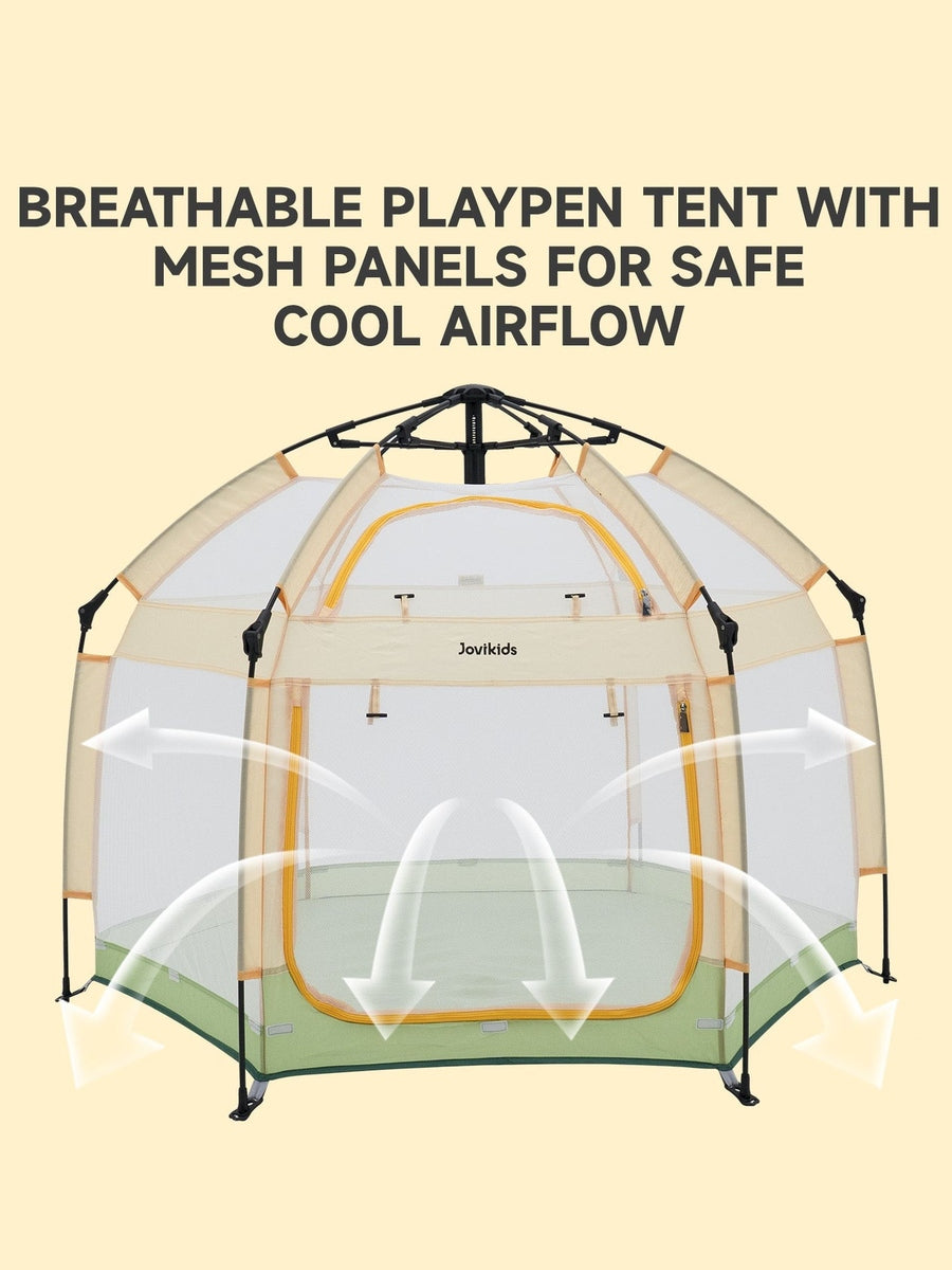 Jovikids Portable Play Tent – Pop-Up Kids Teepee Indoor & Outdoor - Green Jovikids Mama's Joy