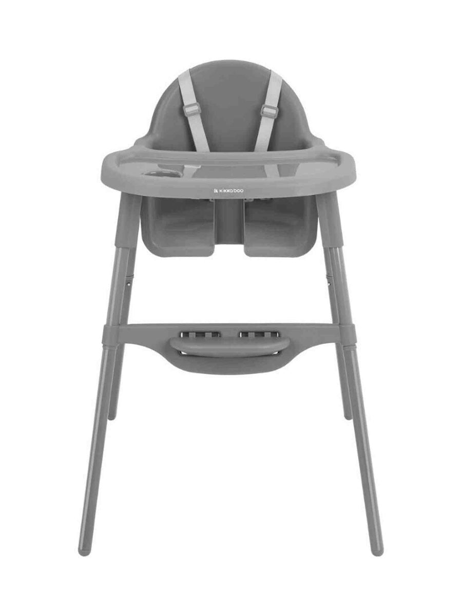 KikkaBoo 2 in 1 Baby High & Low-Feeding Chair Jammy with Removable Tray Grey KikkaBoo Mama's Joy