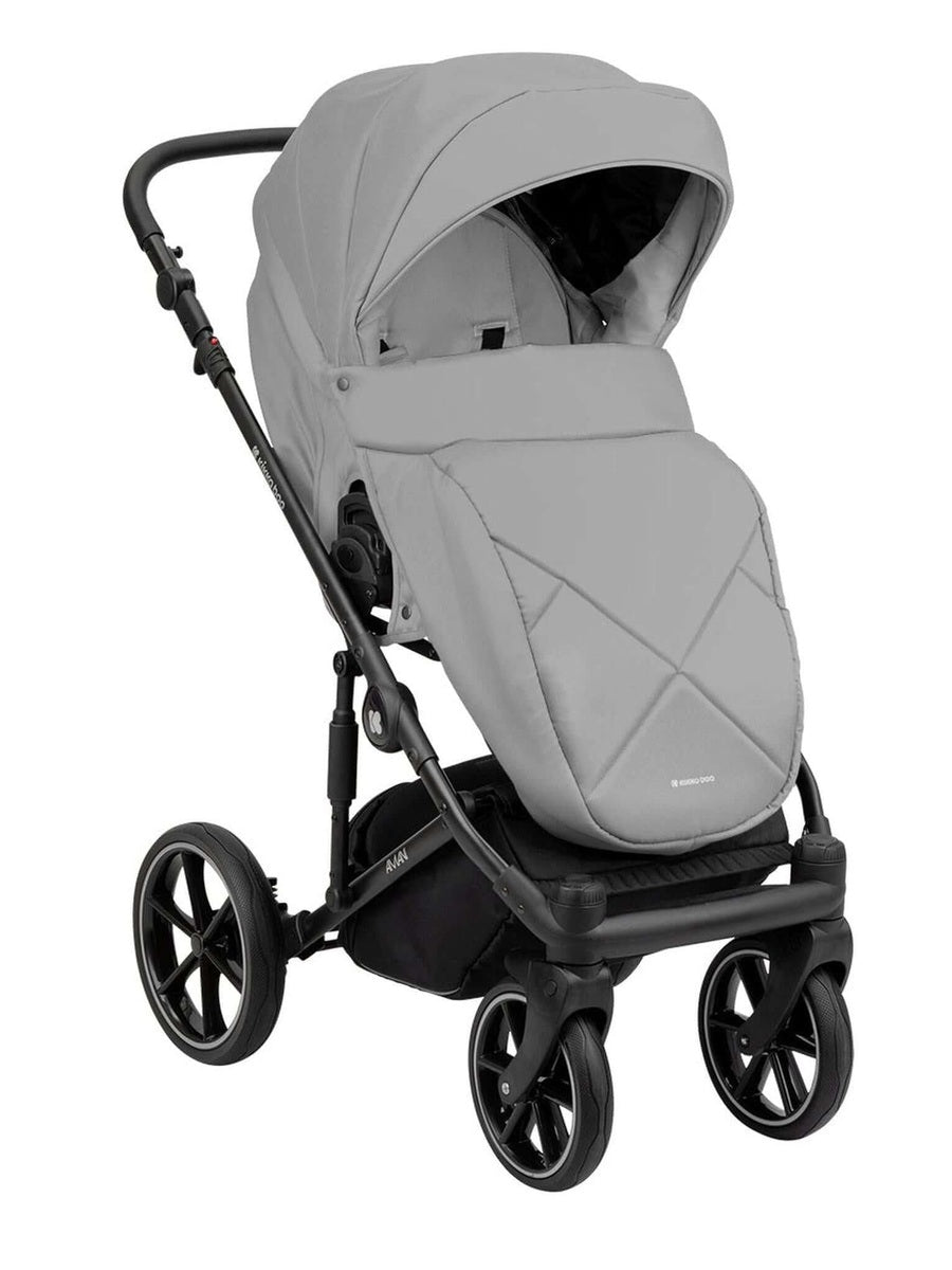 KikkaBoo Amani Stroller 2in1 with Carrycot Grey KikkaBoo Mama's Joy