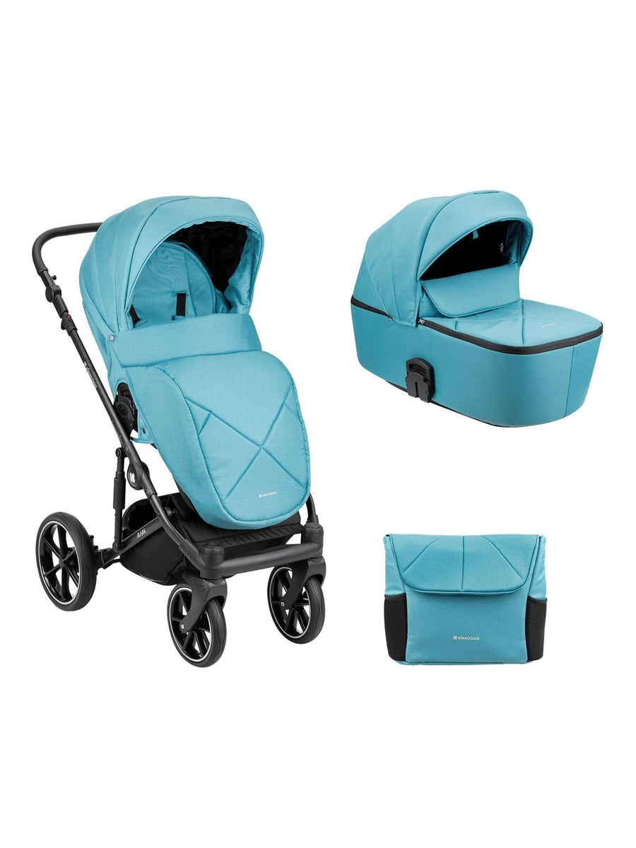 KikkaBoo Amani Stroller 2in1 with Carrycot Mint KikkaBoo Mama's Joy