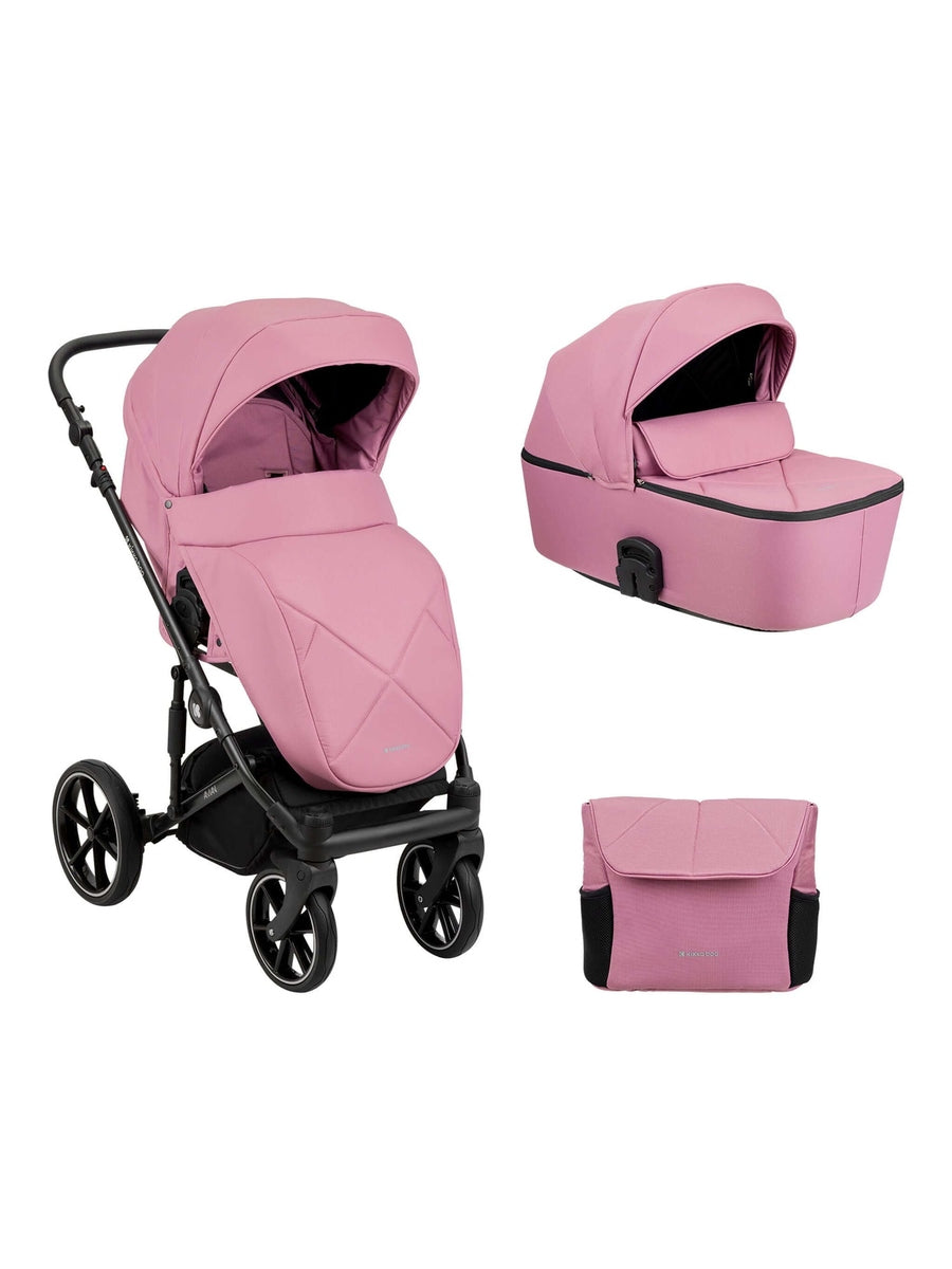KikkaBoo Amani Stroller 2in1 with Carrycot Pink KikkaBoo Mama's Joy