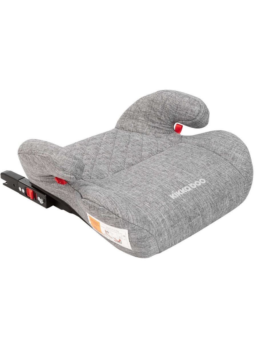 KikkaBoo Groovy Car Seat Booster ISOFIX Dark Grey KikkaBoo Mama's Joy