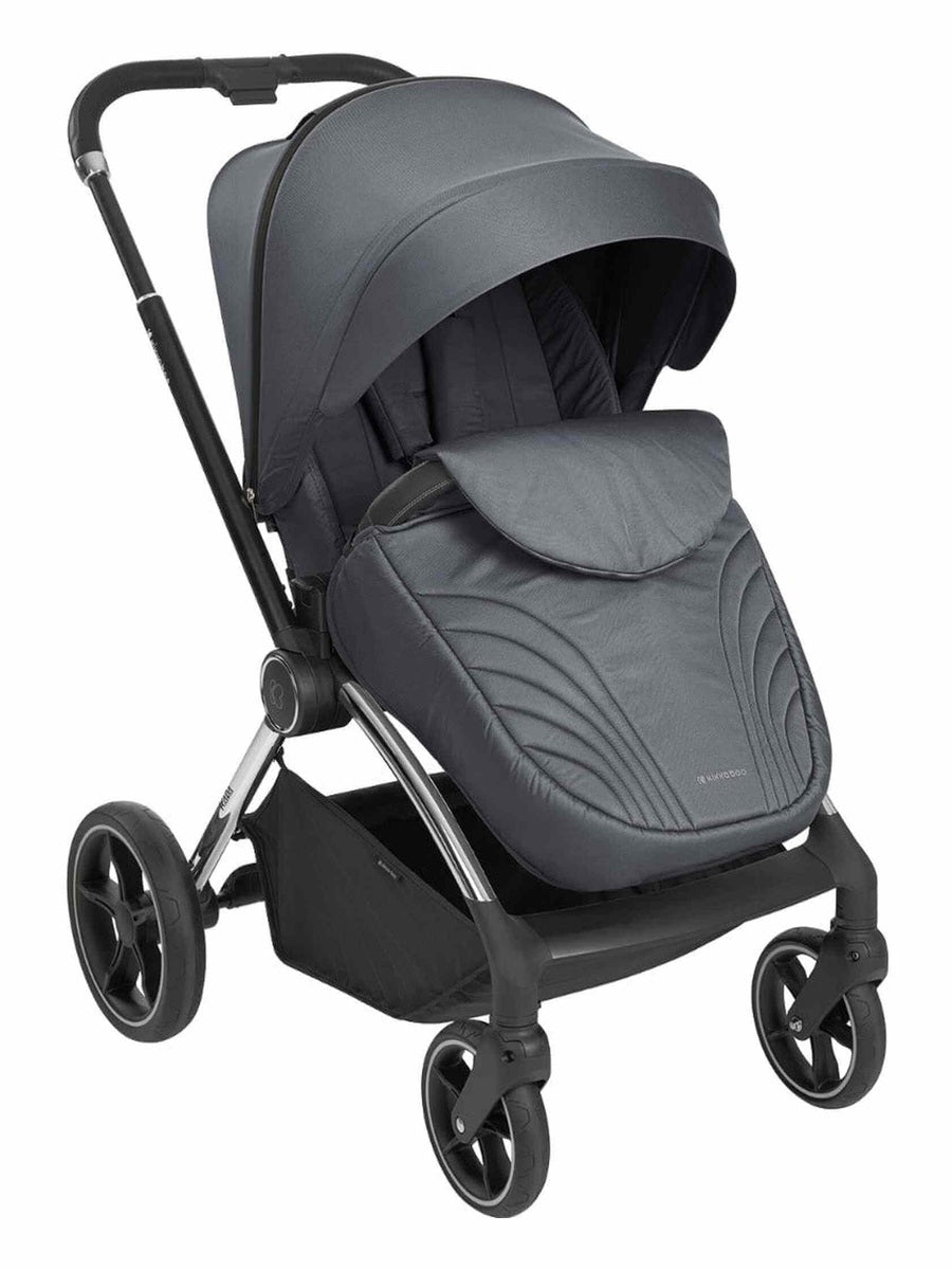 KikkaBoo Kara Baby Stroller 2in1 with carrycot Grey KikkaBoo Mama's Joy