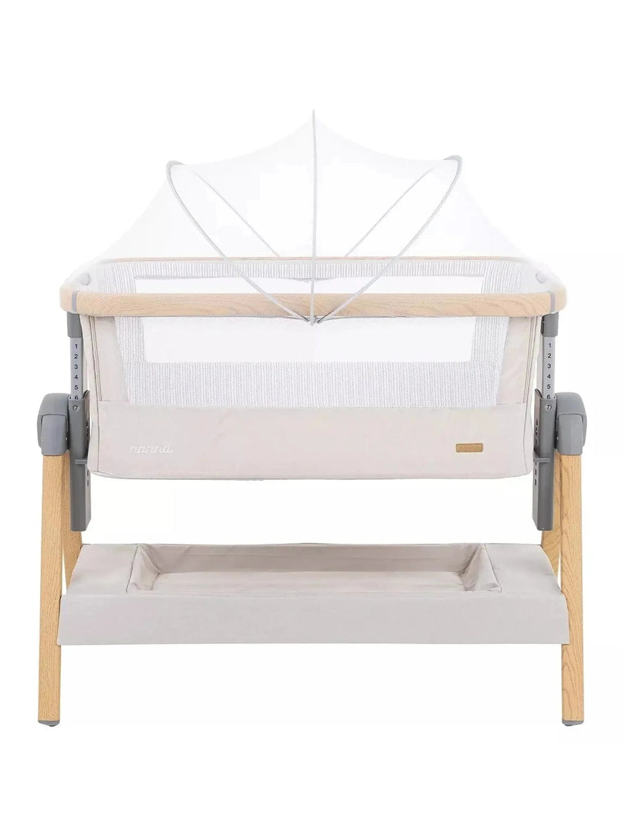KikkaBoo Nanna Bedside Crib Travel Cot Bed Baby Play Pen Child Bassinet Playpen KikkaBoo Mama's Joy