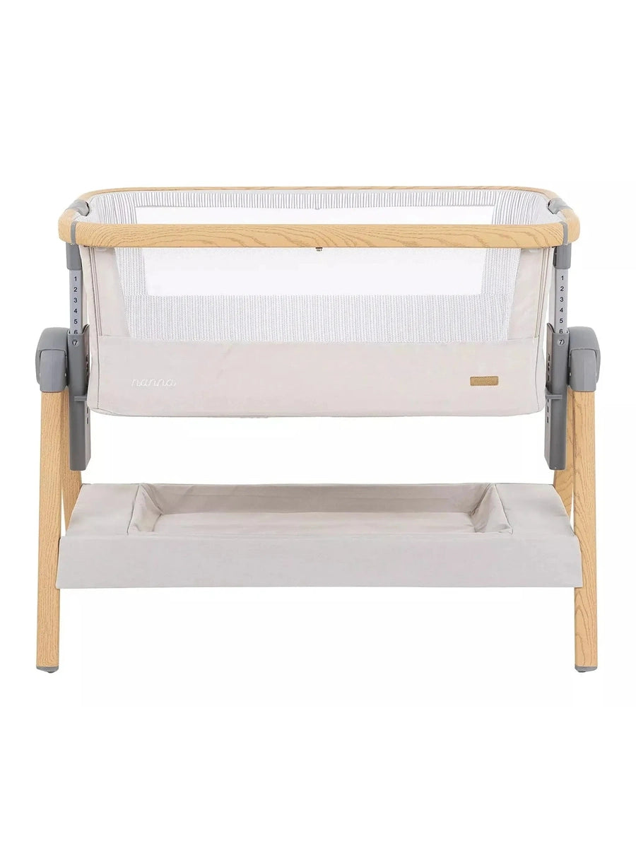 KikkaBoo Nanna Bedside Crib Travel Cot Bed Baby Play Pen Child Bassinet Playpen KikkaBoo Mama's Joy