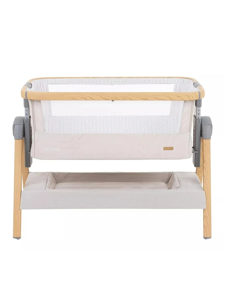 KikkaBoo Nanna Bedside Crib Travel Cot Bed Baby Play Pen Child Bassinet Playpen KikkaBoo Mama's Joy