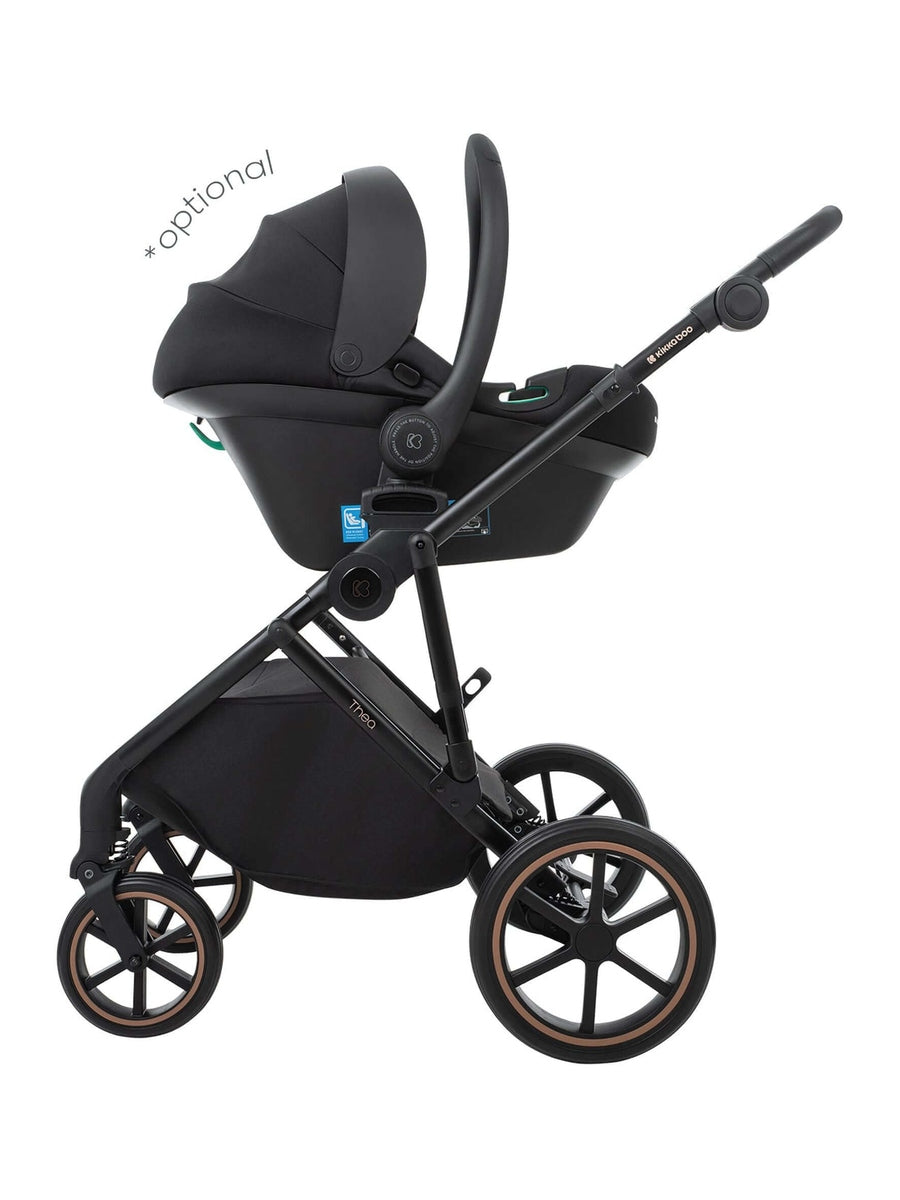 KikkaBoo Thea Stroller 2in1 with carrycot Army Green 2024 KikkaBoo Mama's Joy