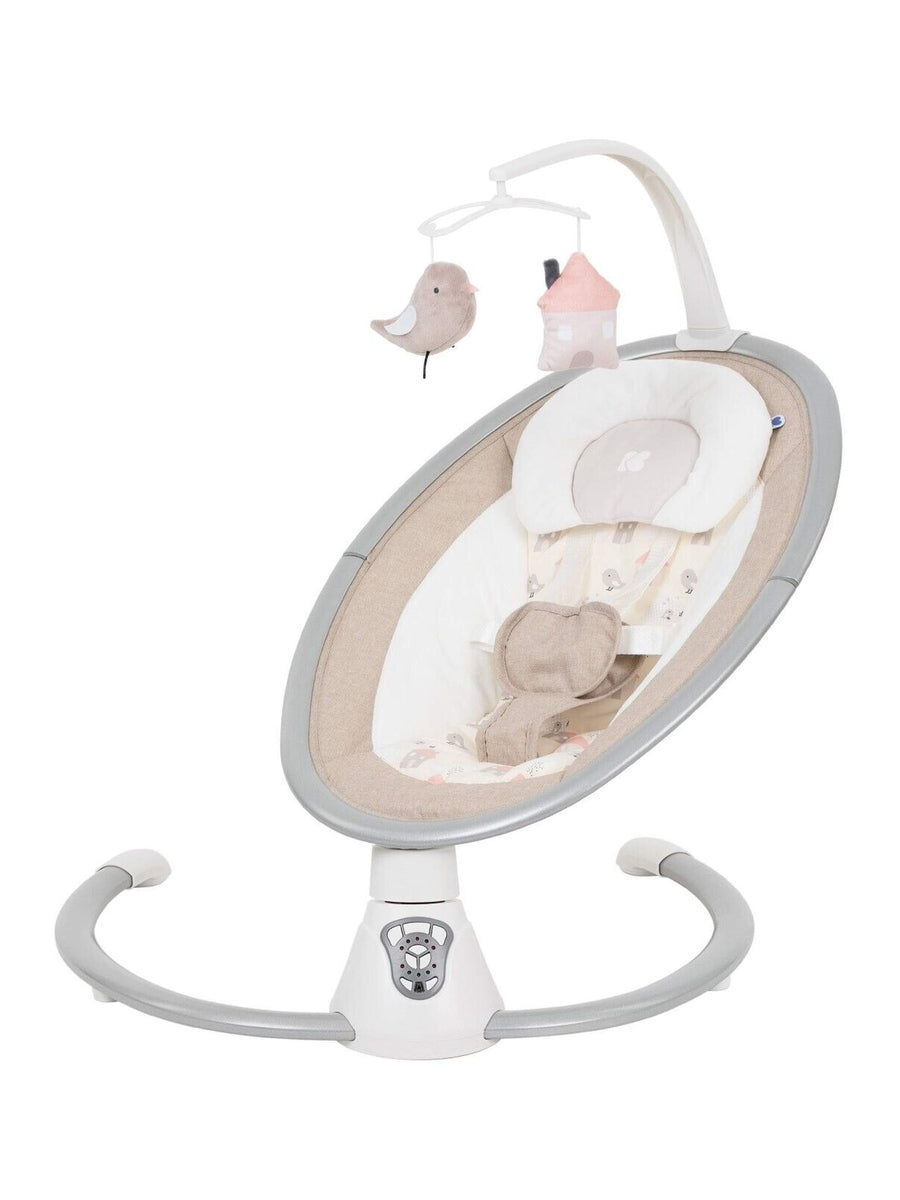 KikkaBoo Twiddle Electrical Side-to-Side for Baby Portable Swing - Beige KikkaBoo Mama's Joy