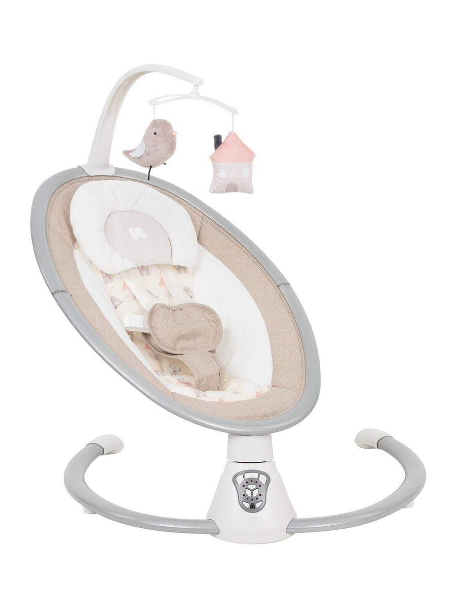 KikkaBoo Twiddle Electrical Side-to-Side for Baby Portable Swing - Beige KikkaBoo Mama's Joy