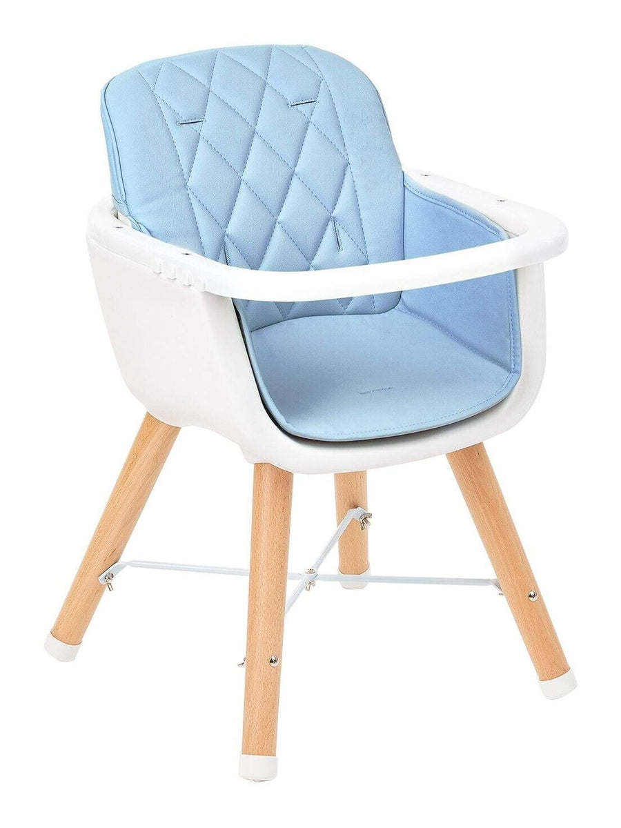 KikkaBoo Woody Highchair Can Later Be Converted To A Chair - Blue KikkaBoo Mama's Joy