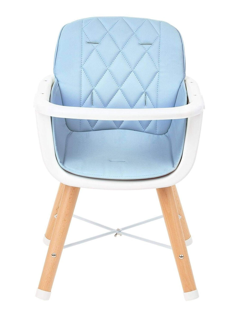 KikkaBoo Woody Highchair Can Later Be Converted To A Chair - Blue KikkaBoo Mama's Joy