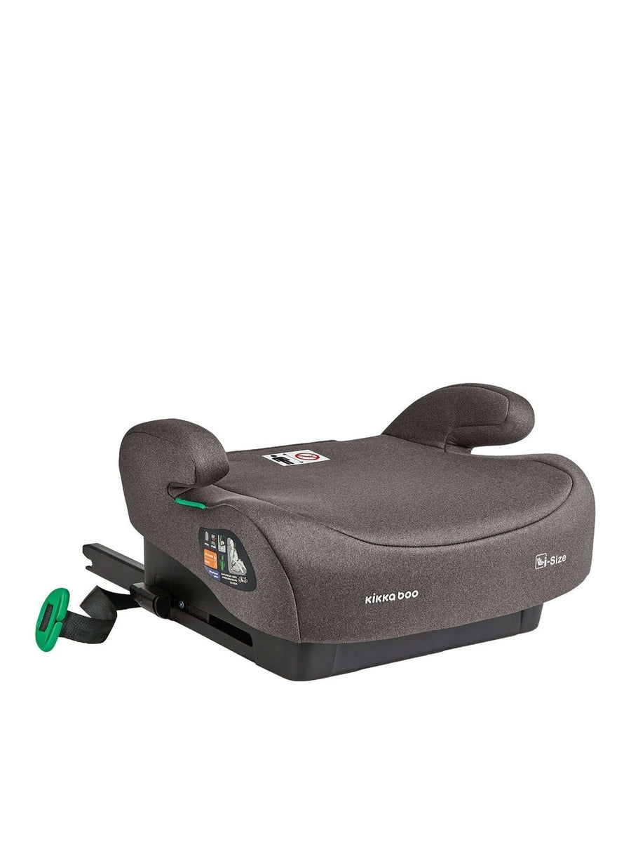KikkaBoo i-Boost i-Size Car seat ISOFIX 125-150 cm Brown KikkaBoo Mama's Joy