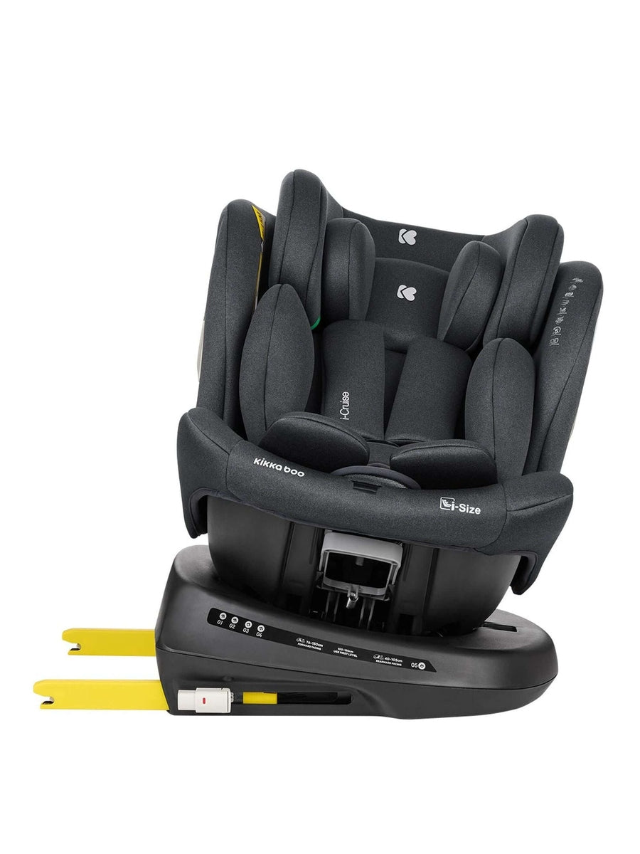 KikkaBoo i-Cruise Car Seat 40-150 cm i-Size ISOFIX Dark Grey KikkaBoo Mama's Joy