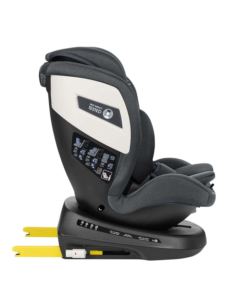 KikkaBoo i-Cruise Car Seat 40-150 cm i-Size ISOFIX Dark Grey KikkaBoo Mama's Joy