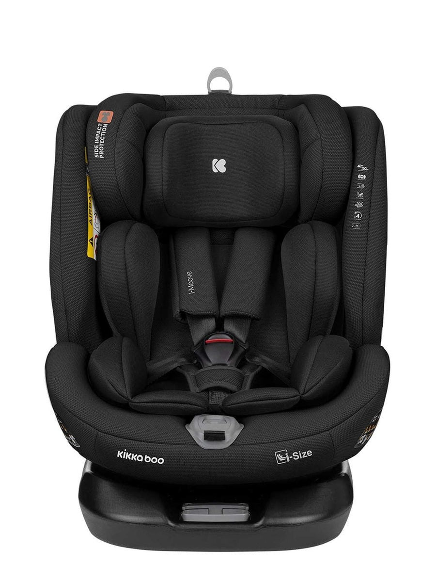 KikkaBoo i-Moove 360° Rotating Baby Child Car Seat i-Size With ISOFIX Black KikkaBoo Mama's Joy