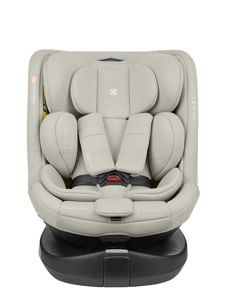 KikkaBoo i-Round i-Size Car seat ISOFIX 40-150cm Light Grey KikkaBoo Mama's Joy