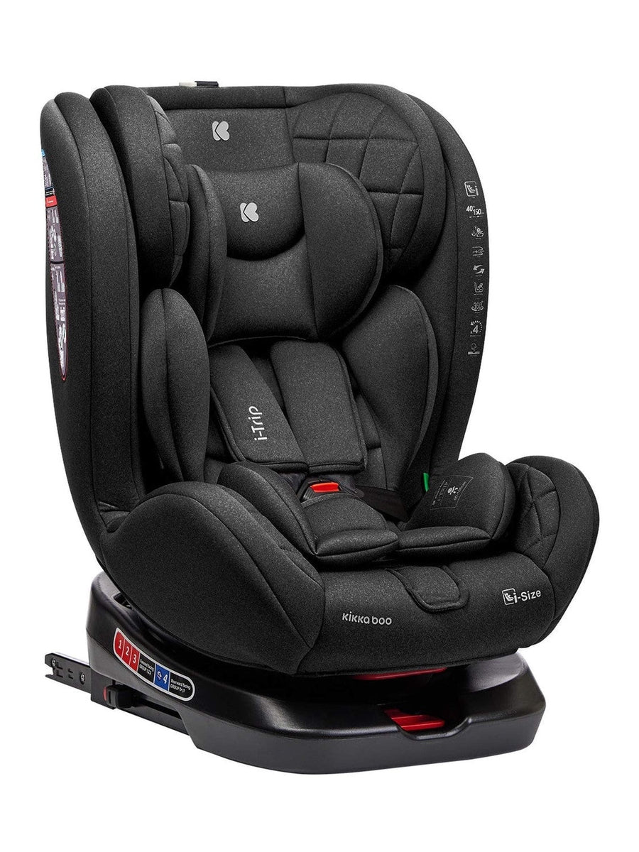 KikkaBoo i-Trip i-Size Car seat ISOFIX 40-150 cm Black KikkaBoo Mama's Joy