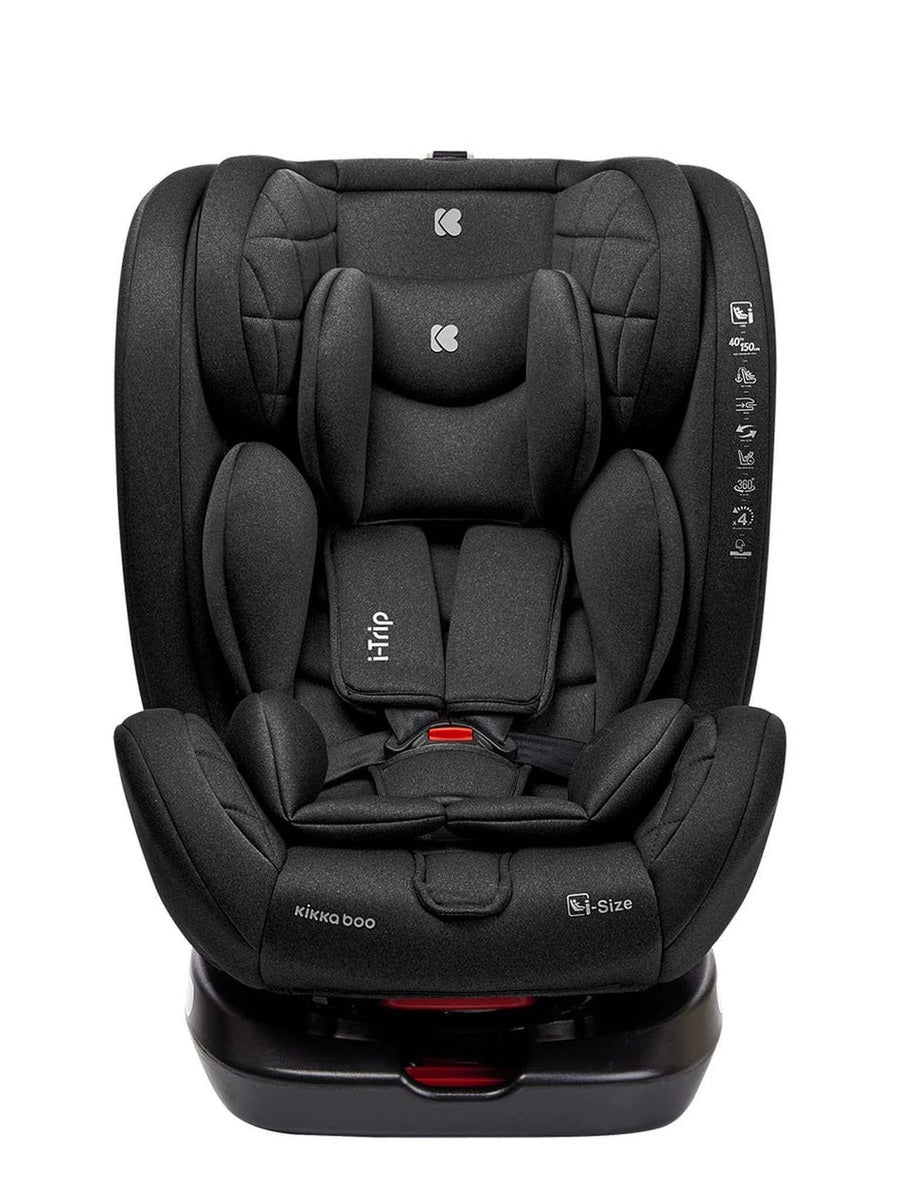 KikkaBoo i-Trip i-Size Car seat ISOFIX 40-150 cm Black KikkaBoo Mama's Joy